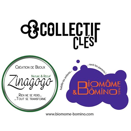 Biomôme & Bomino et Zinagogo pour C.L.É.S's logo